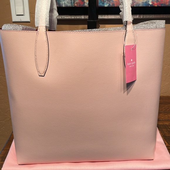 Kate Spade Blush Pink Tote with Pouch - Picture 8 of 12